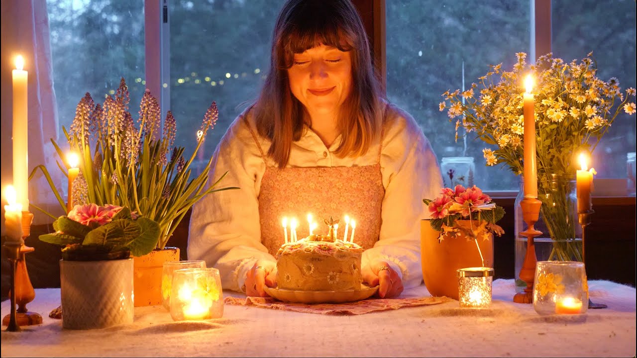 Baking My Own Birthday Cake 🎂💐✨ choosing to celebrate yourself, especially when you are alone