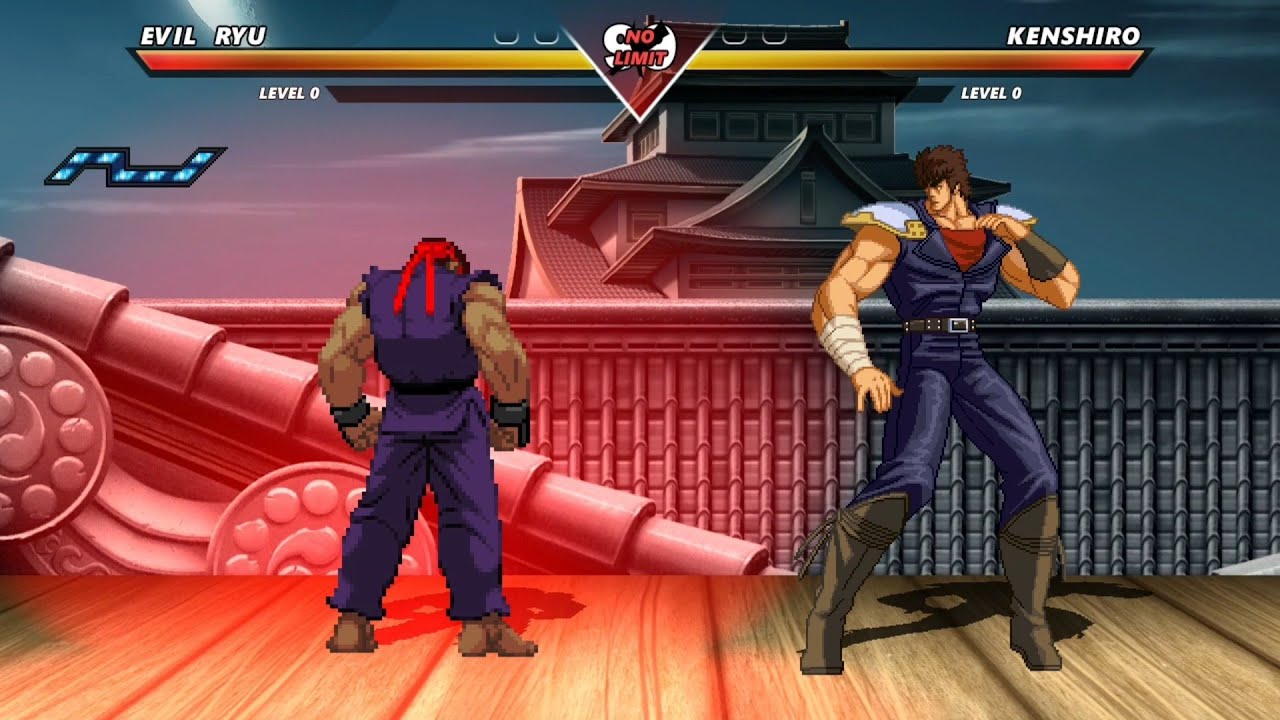 EVIL RYU vs KENSHIRO - Highest Level Insane Fight!