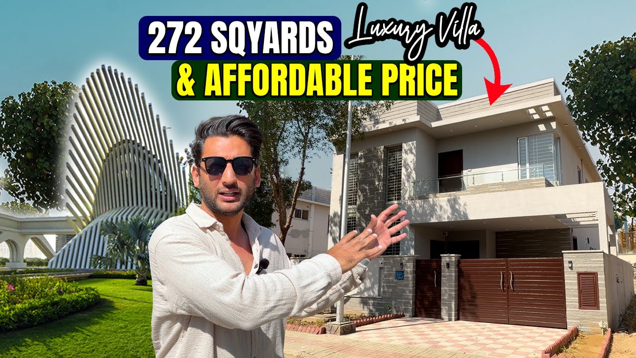 Precinct 1 272 Sqyards Villa Bahria Town Karachi | Luxury & Affordable | Bahria Town Karachi