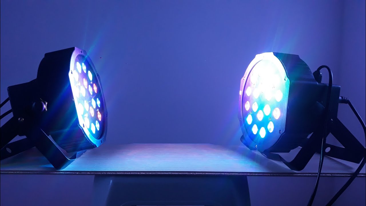 !!!DMX!!! Sincronizar vários PAR LEDS sem a mesa DMX