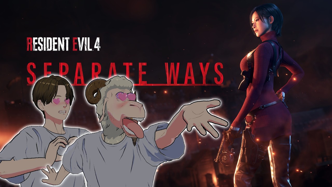 [ENG/ID] Resident Evil 4 Separate Ways Blind Playthrough | !social