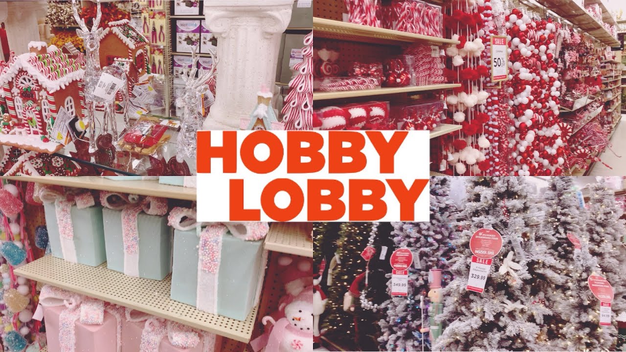 HOBBY LOBBY CHRISTMAS DECOR SHOPPING 2025🎅🏼🎄🎁✨