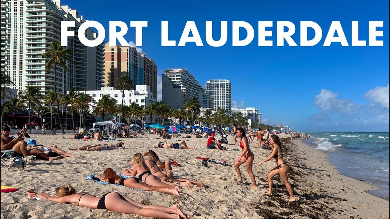 Fort Lauderdale Beach LIVE Superbowl Sunday