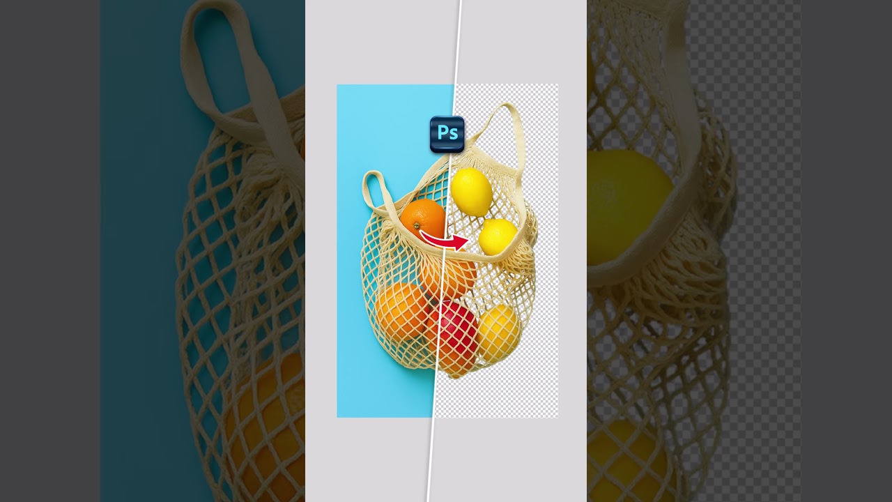 How to remove the complex background using Adobe Photoshop