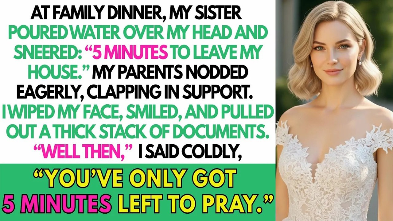 My Sister Stole Our Grandfather’s Legacy, So I Exposed Her Crimes at a Family Dinner
