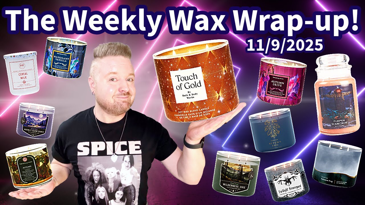 The Weekly Wax Wrap-up! Candle Day Chat, 13 Reviews, Burning Questions, Real Housewives! 11/9/2025