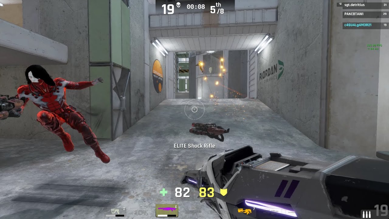 UT4 Online Gameplay    DM - ASDF IV   Map
