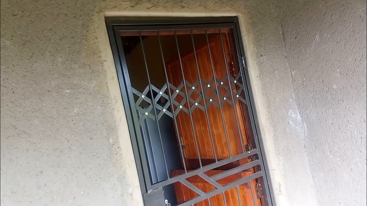 Beautiful steel design (burglary door)