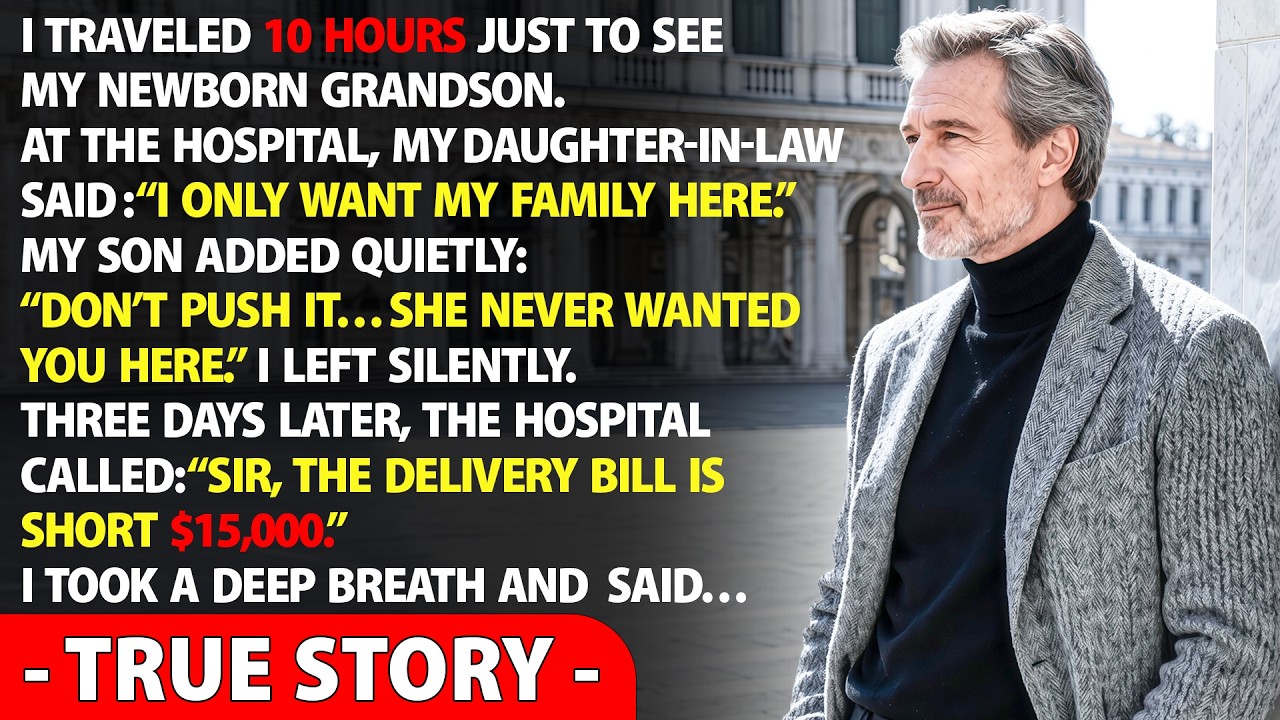 &ldquo;We Want Family Only&rdquo;My Daughter-in-Law Kicked Me Out When My Grandson Was Born&mdash;They Never Imagined&hellip;