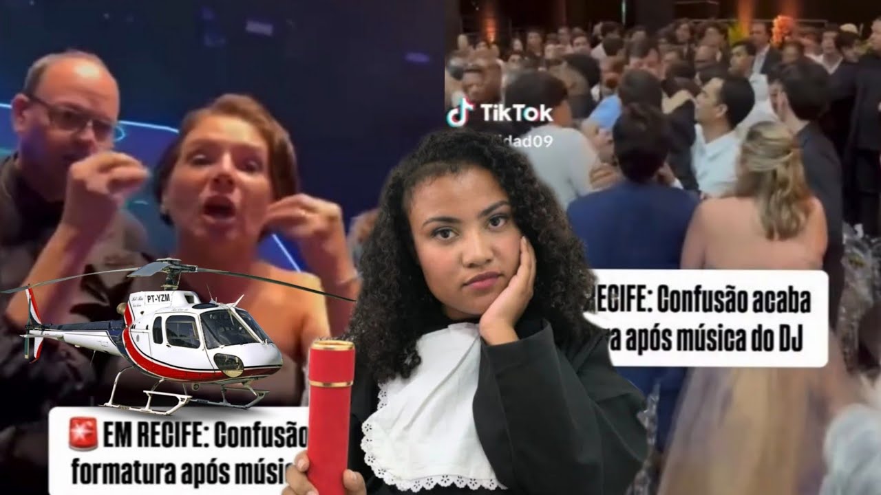 Minha tia fez barraco na formatura por causa de música