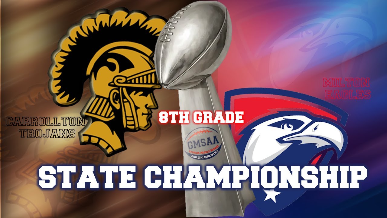 UNDEFEATED VS UNDEFEATED 🚨⚠️ | Carrollton vs Milton 8th Grade State Championship Recap 11-22-25