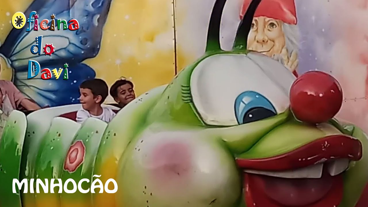 Minhocona - Magic Tour - Parque de Diversões - Oficina do Davi