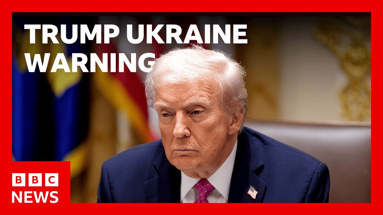 Donald Trump tells Ukraine it&rsquo;s losing war with Russia and must accept peace deal | BBC News