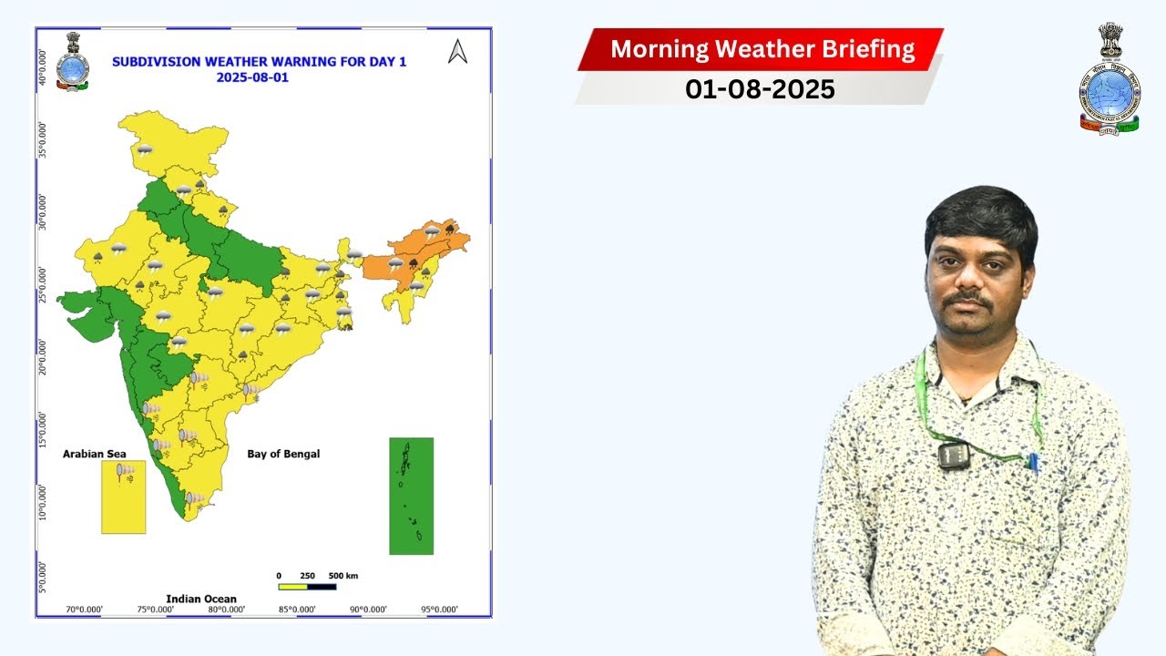 Morning Weather Briefing (01-08-2025)