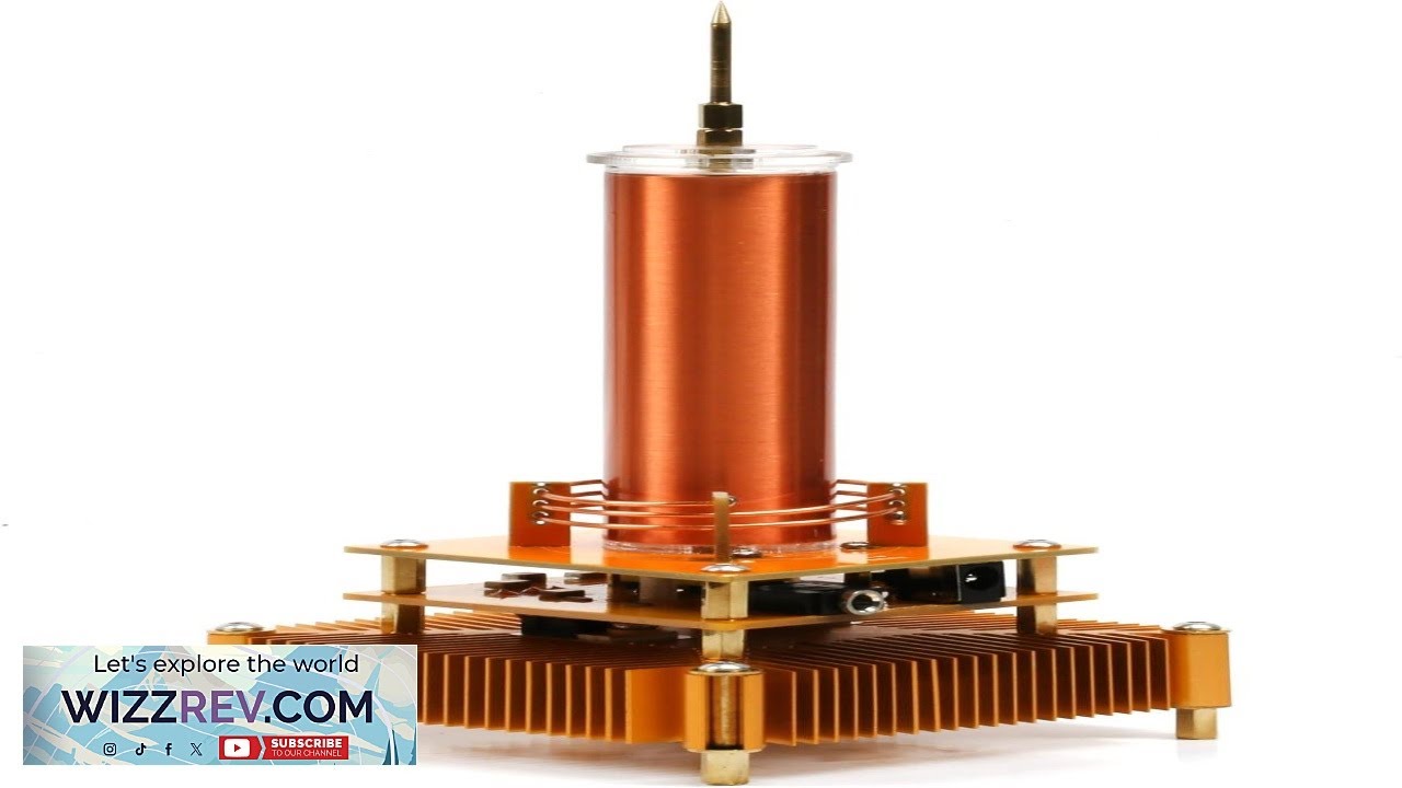 Joytech Bluetooth Music Tesla Coil Arc Plasma Loudspeaker Wireless Transmission Experiment Review