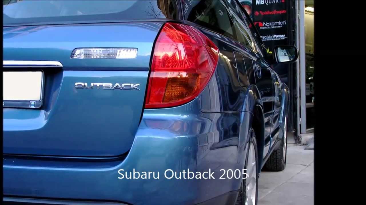 Subaru Outback Alpine INA-W910R Installation www.dragiotis.gr