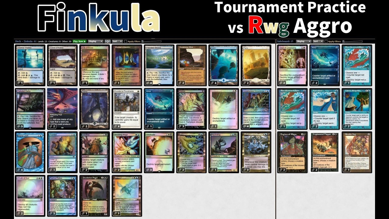 【MtG】まいにちまぢぎゃざしますん【PreModern】「Finkula」 Part3