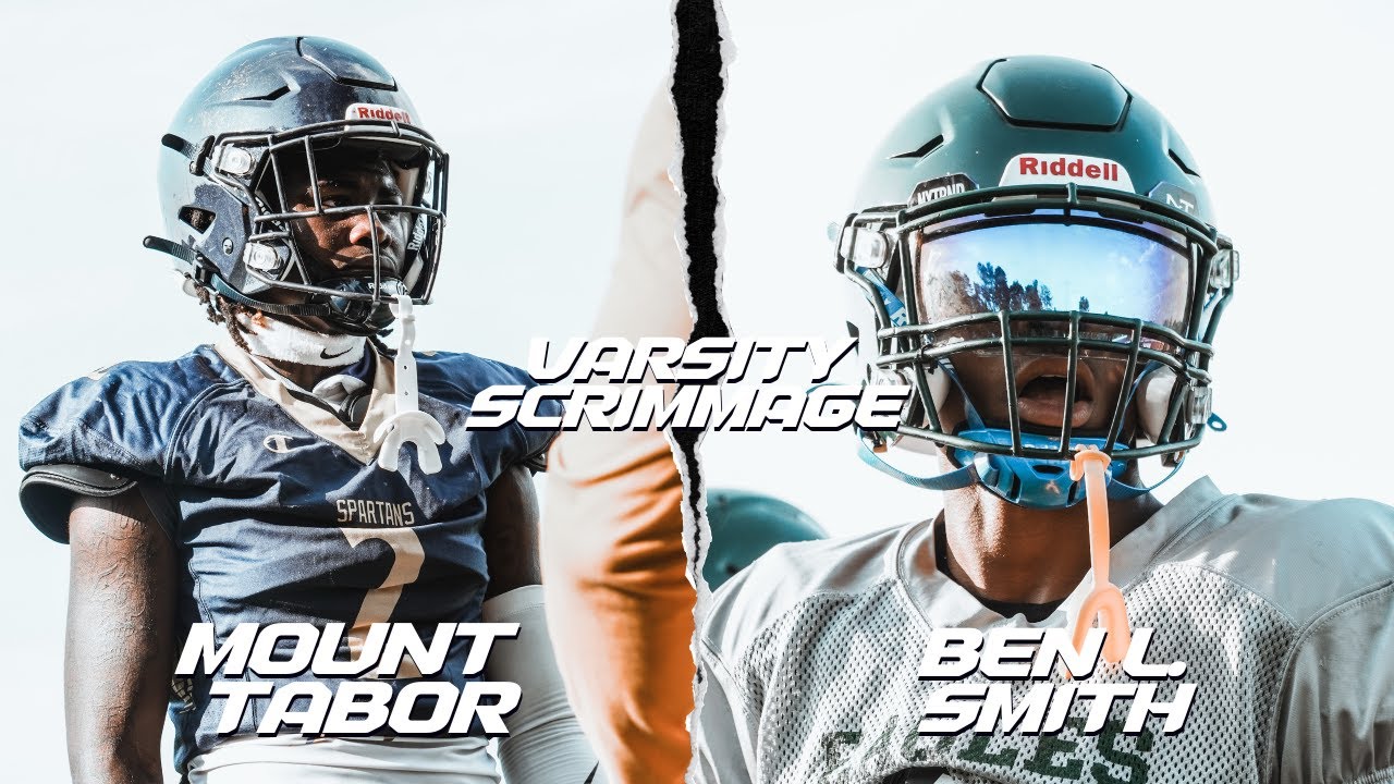 ONE OF NC TOP PROGRAMS MOUNT TABOR HIGH SCHOOL VS BEN L. SMITH (SCRIMMAGE) ! #fridaynightlights