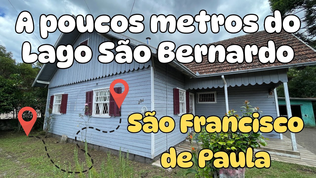 Excelente casa na serra gaúcha para chamar de sua! Terreno de 3000m² em São Francisco de Paula.