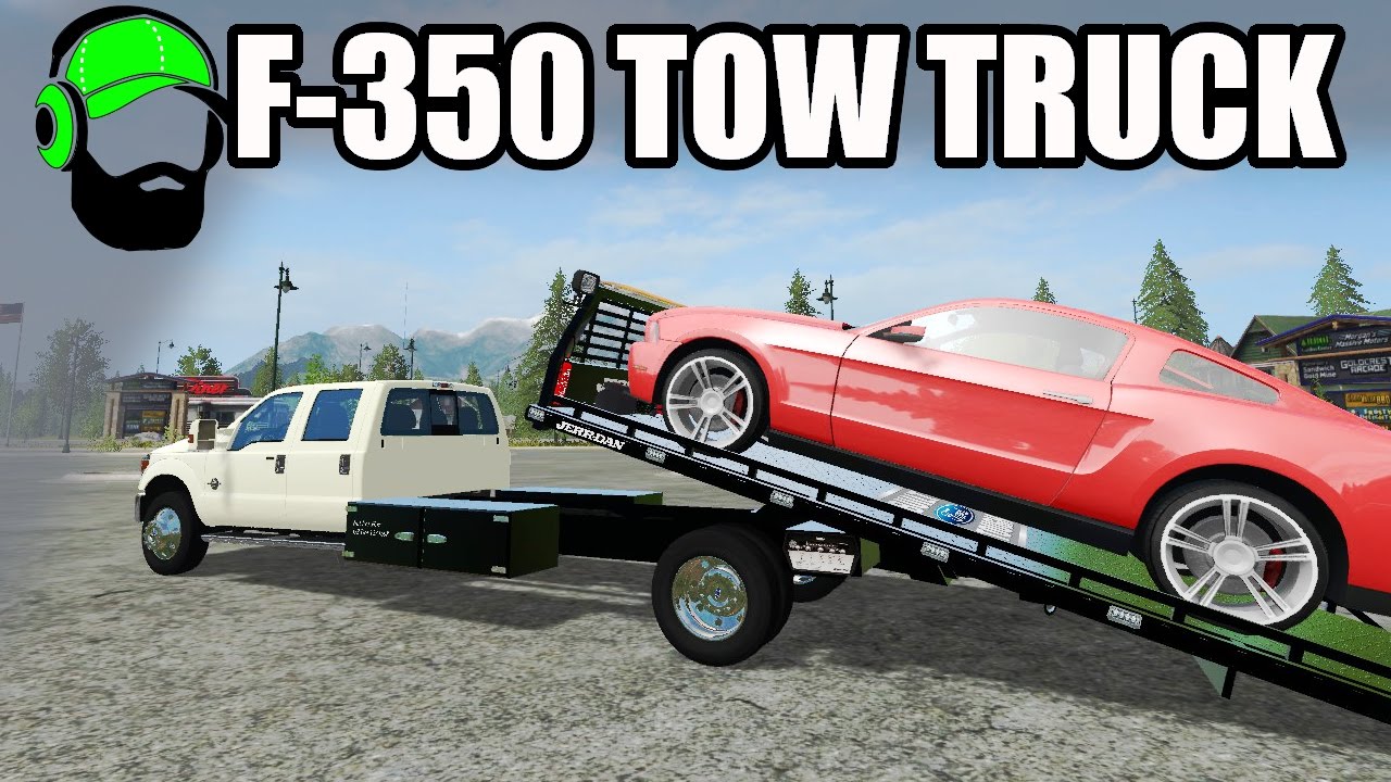 Farming Simulator 17 Mod - Ford F-350 Tow truck for all your towing needs  -#FS17