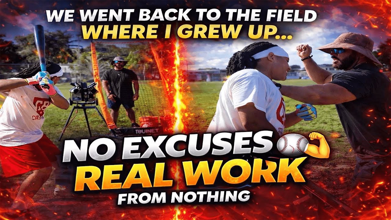 Training in an Abandoned Baseball Field… THIS Happened 😱⚾