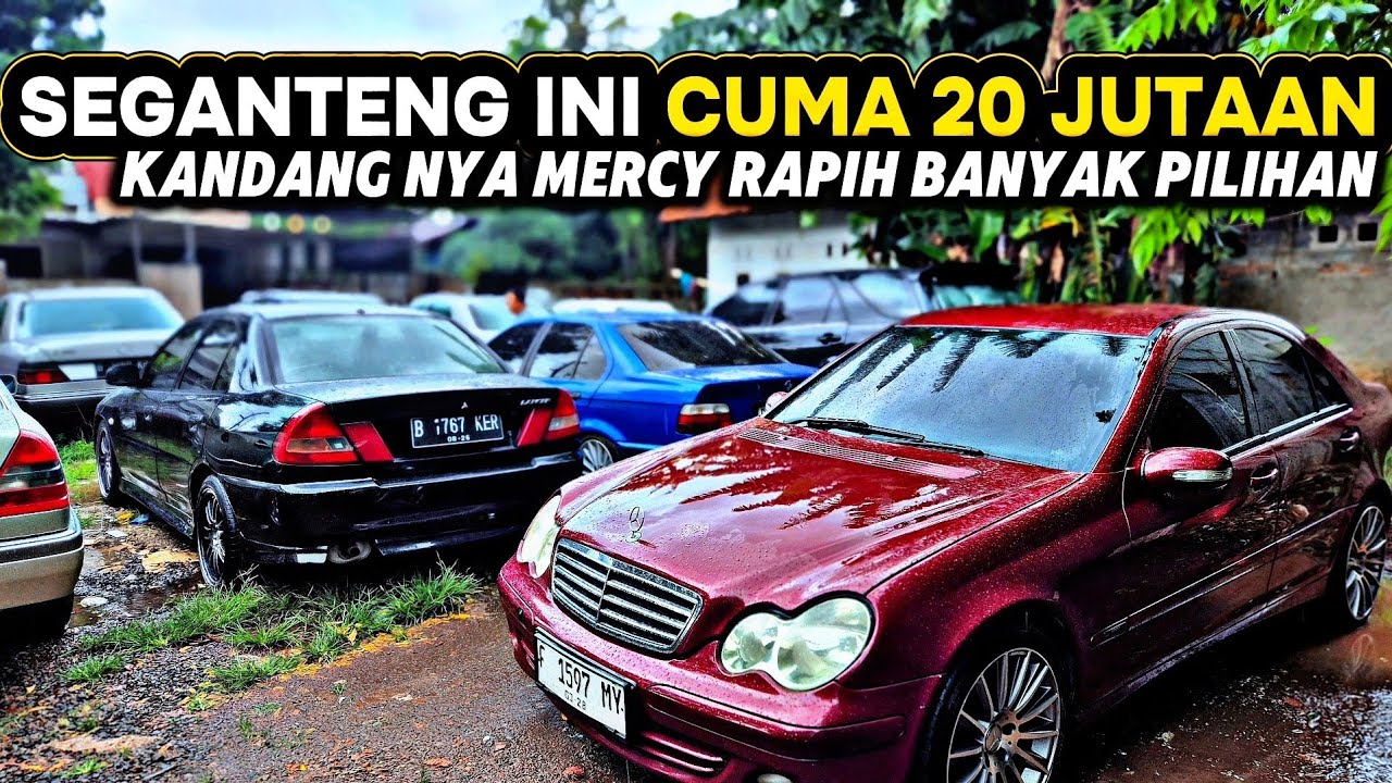 Mobil Bekas Mewah Murah Murah nih.. Dijual Cuma 20 Jutaan aja Lancer Evo Bmw Mercy all Series Camry