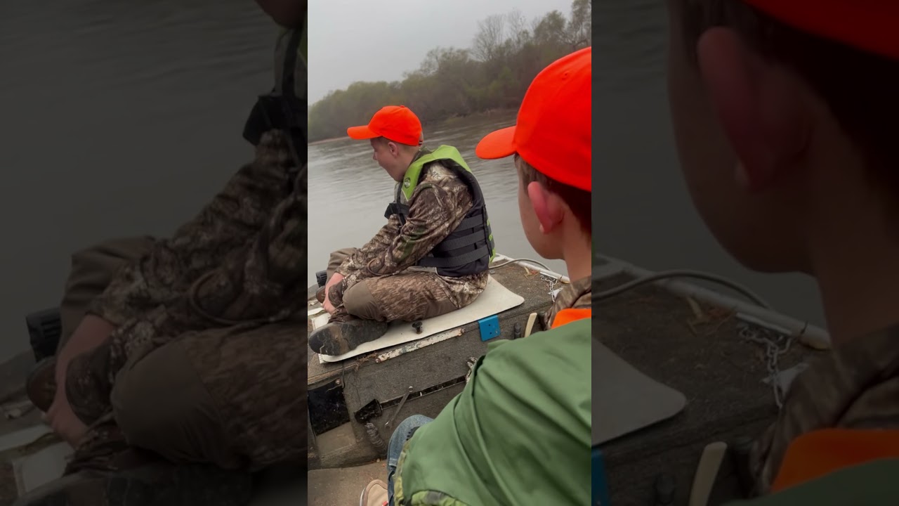The younger generation checking the limb lines 