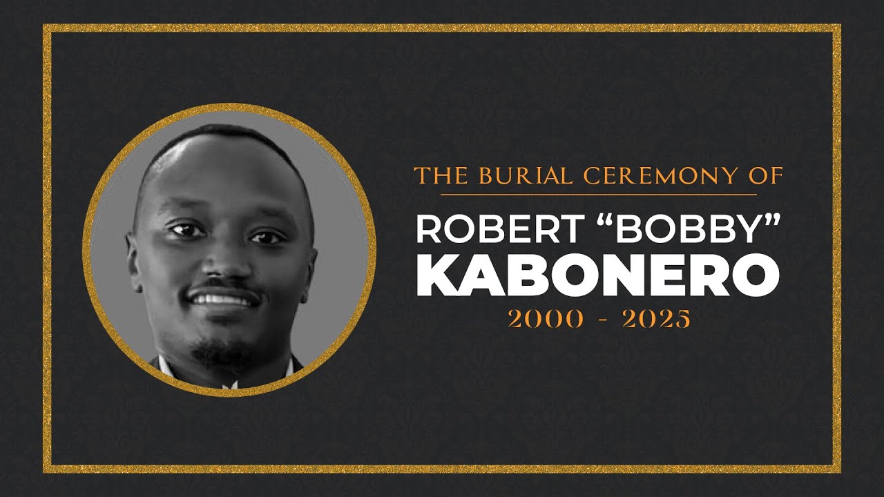 THE BURIAL CEREMONY OF ROBERT “BOBBY” KABONERO