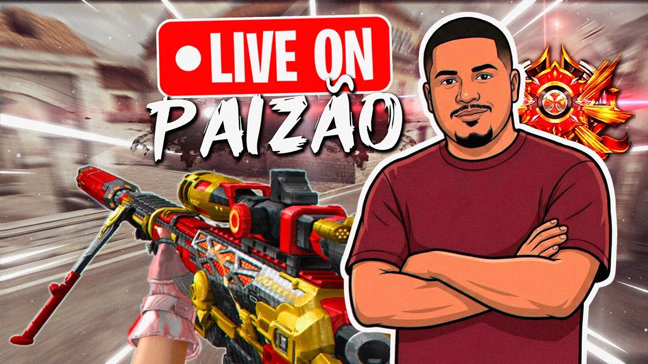 CROSSFIRE -  LIVE ON NA RLK DO JC - RANK TOP100 !PIX !VERSÍCULO !PALAVRA