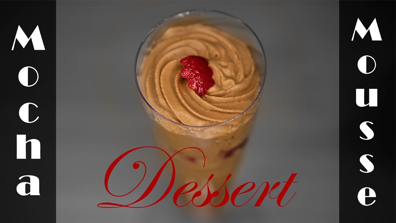 how to make fluffly Mocha Mousse that tastes amazing!
