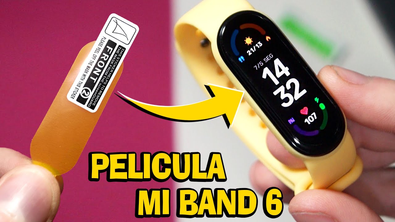 COMO APLICAR PELÍCULA NA MI BAND 6 + DICAS
