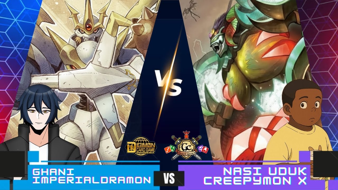 IMPERIALDRAMON VS CREEPYMON X - DIGIMON CARD GAME INDONESIA