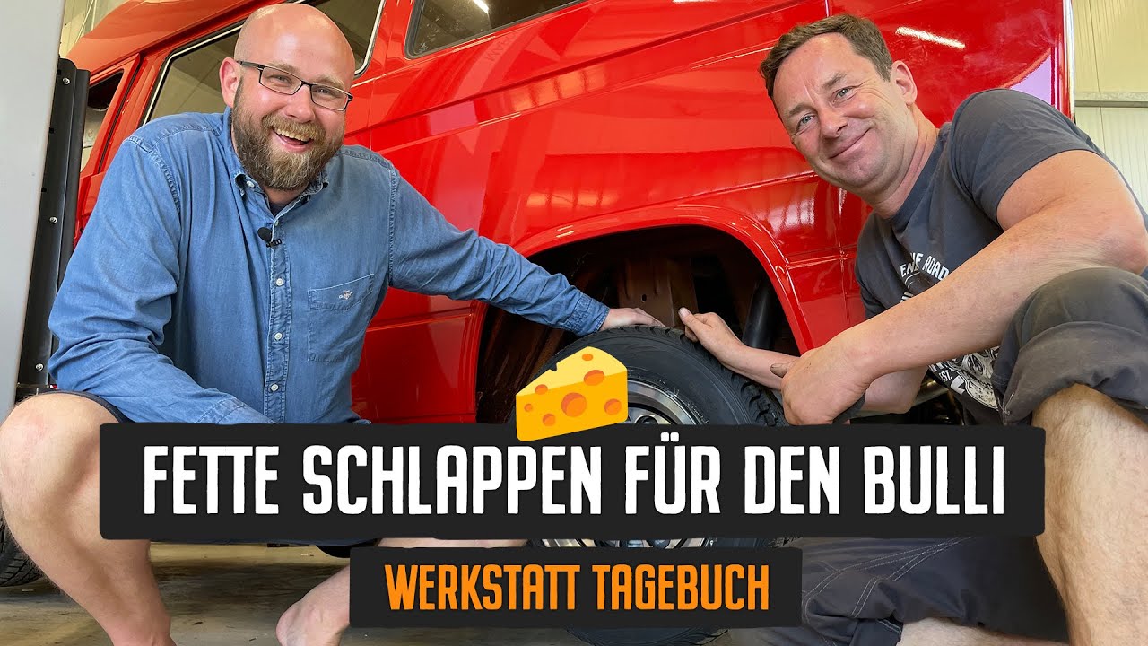 Fette Schlappen für den VW T3 - Werkstatt-Tagebuch