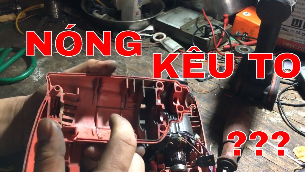 SỬA MÁY KHOAN | BỆNH LÀM AE THỢ VẤT VẢ | ĐIỆN MÁY CAO HIẾU