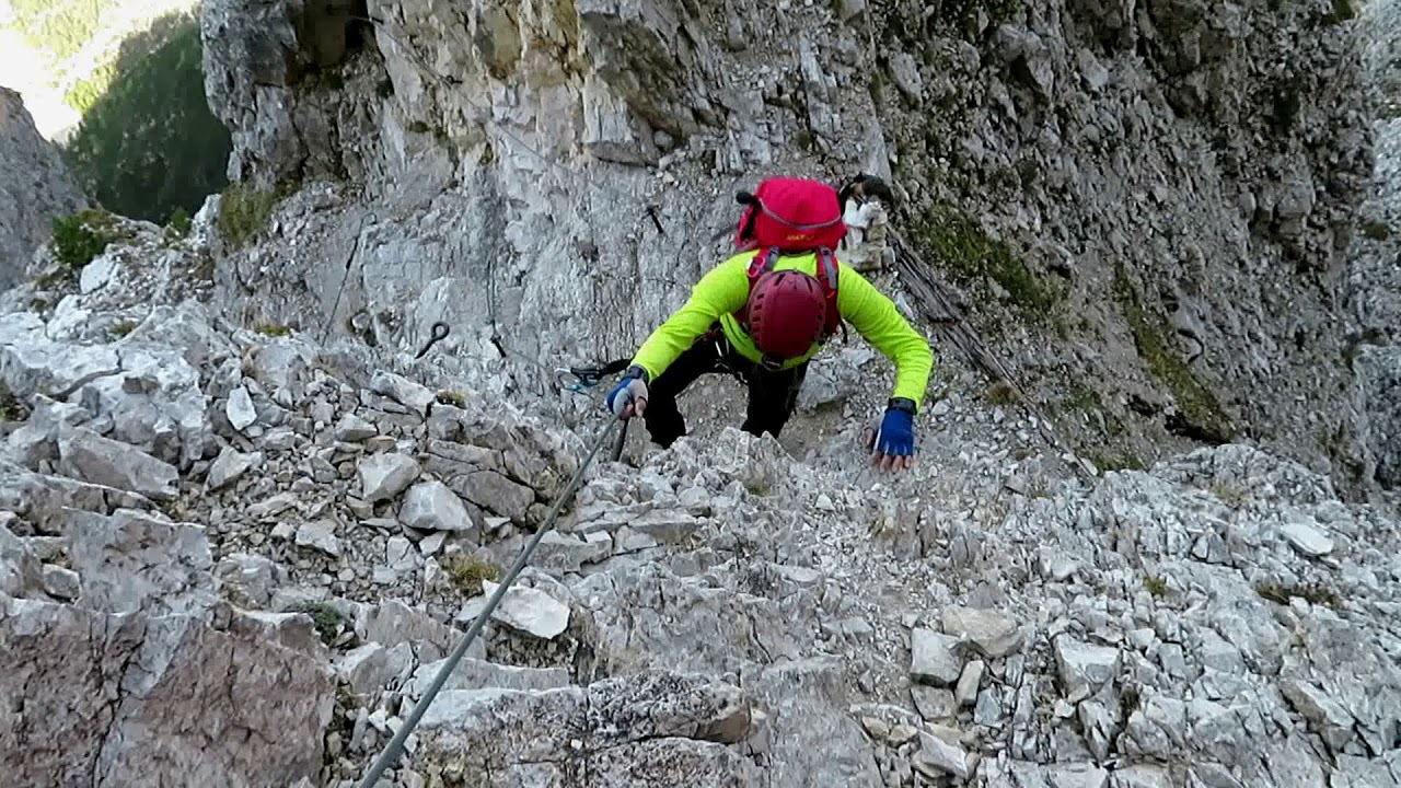 ferrata CAPITANO BILGERI - MONTE PIANO