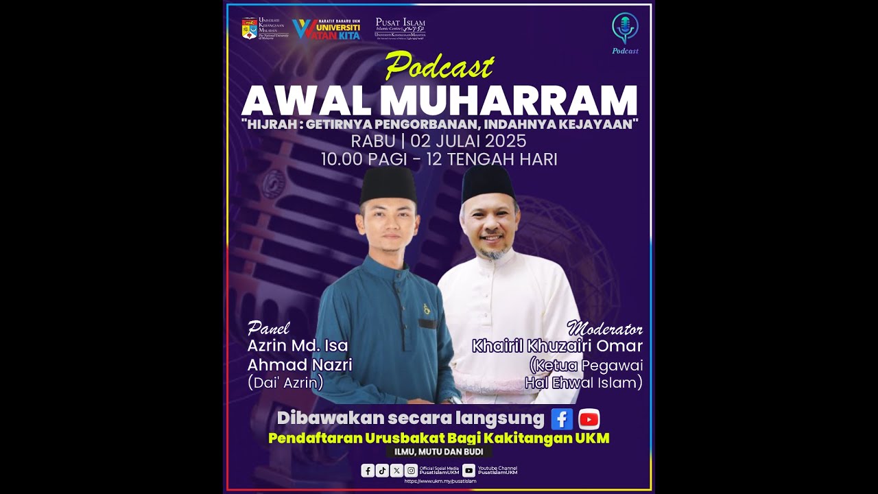 🎙️ 𝐏𝐎𝐃𝐂𝐀𝐒𝐓 𝐀𝐖𝐀𝐋 𝐌𝐔𝐇𝐀𝐑𝐑𝐀𝐌