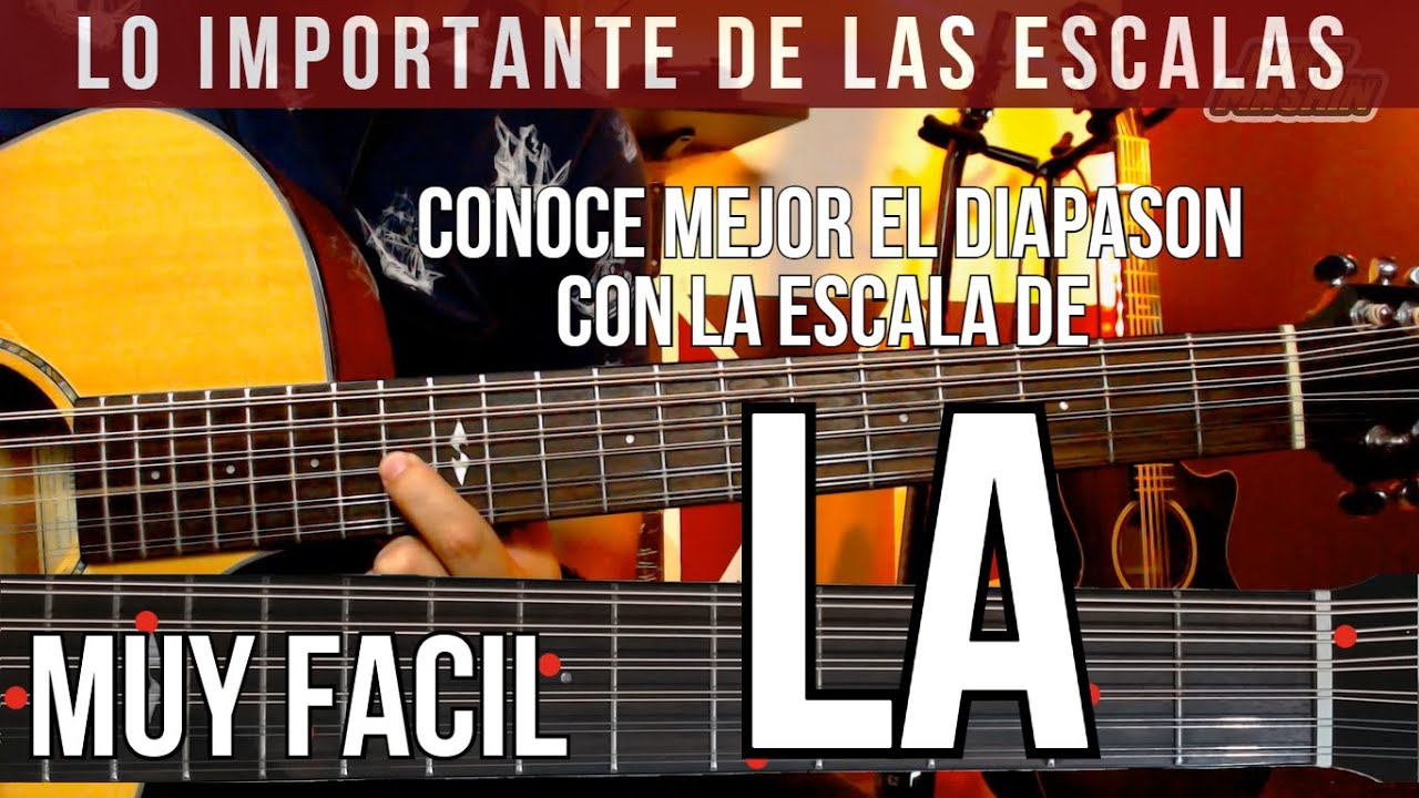 #6 Escala La (A) - Conoce mejor el diapasón - Requinto Campirano