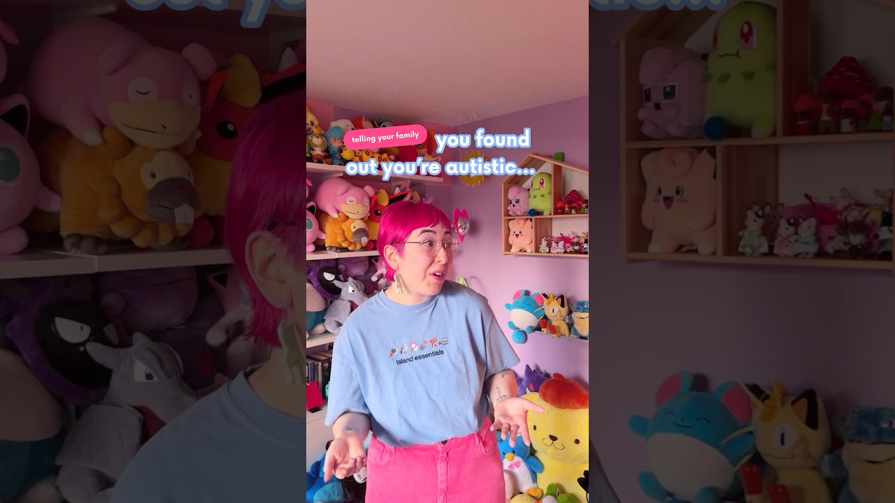 telling your family vs friends you&rsquo;re autistic&hellip;👀 #actuallyautistic #autistic #autism