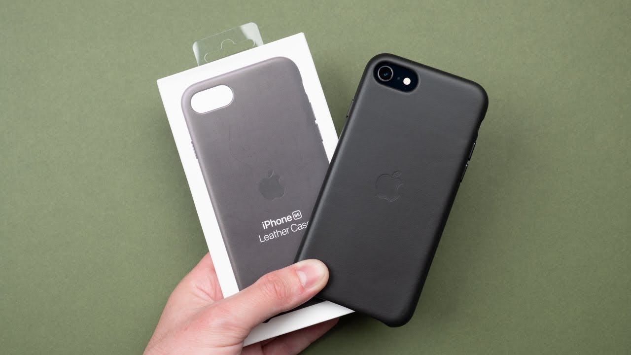 Обзор черного кожаного чехла для iPhone SE: стоит ли он того?