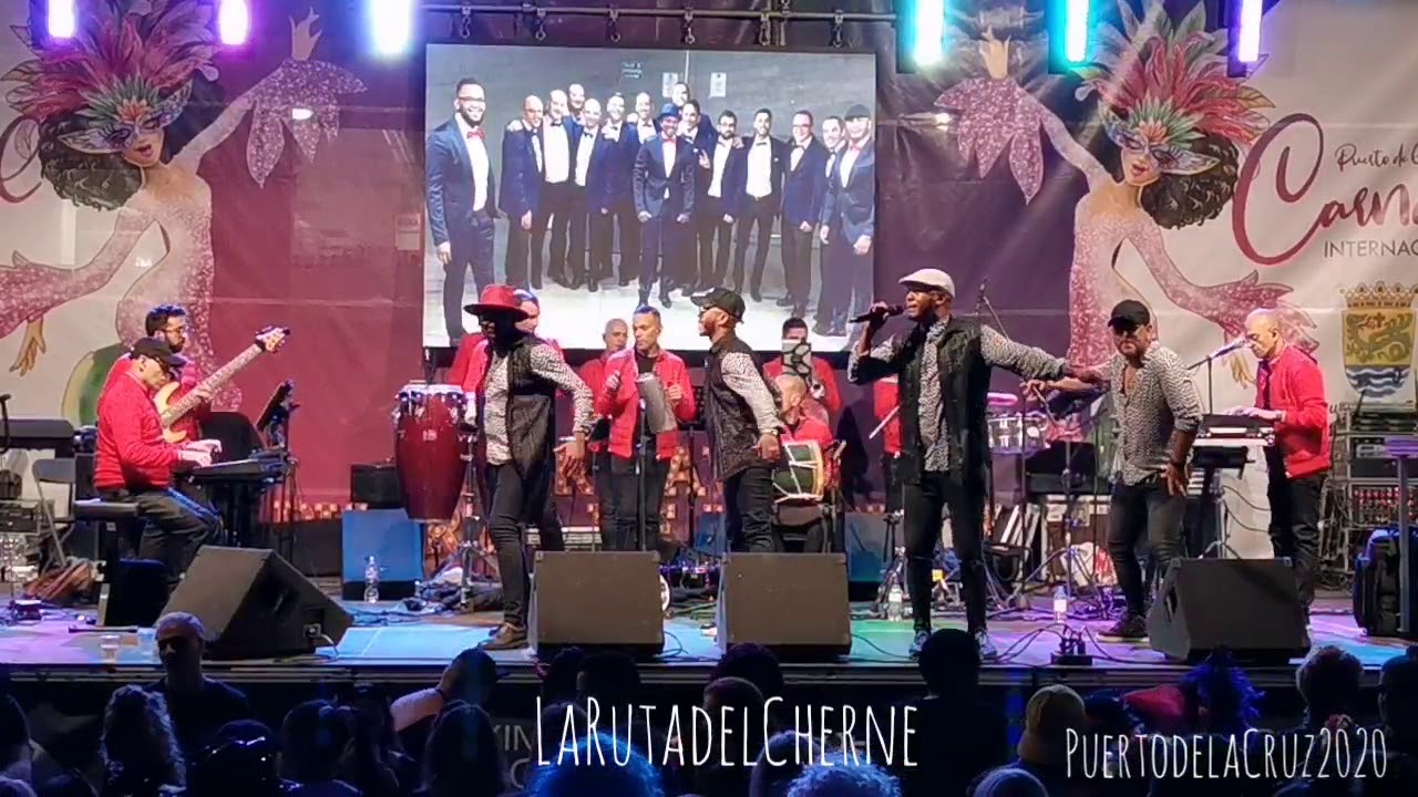Maquinaria Band, Noches de fantasía, Puerto de la Cruz, Tenerife, 26/02/2020