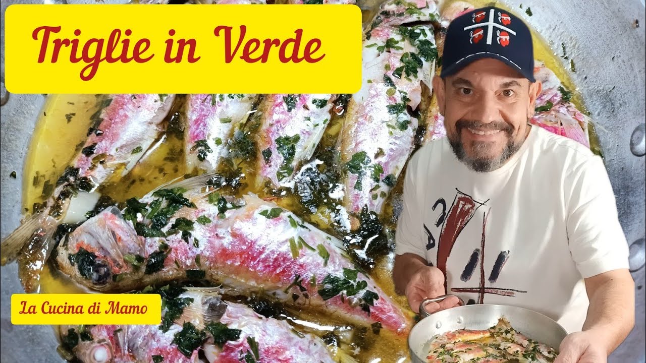 Triglie in verde alla Cagliaritana