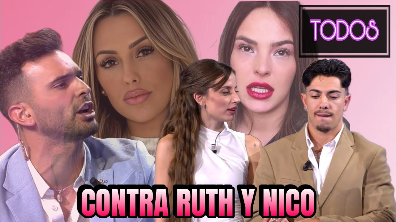 Ruth y Nico🔥VERGONZOSO LINCHAMIENT0 en El Debate de las Tentaciones🍎 #laisladelastentaciones7