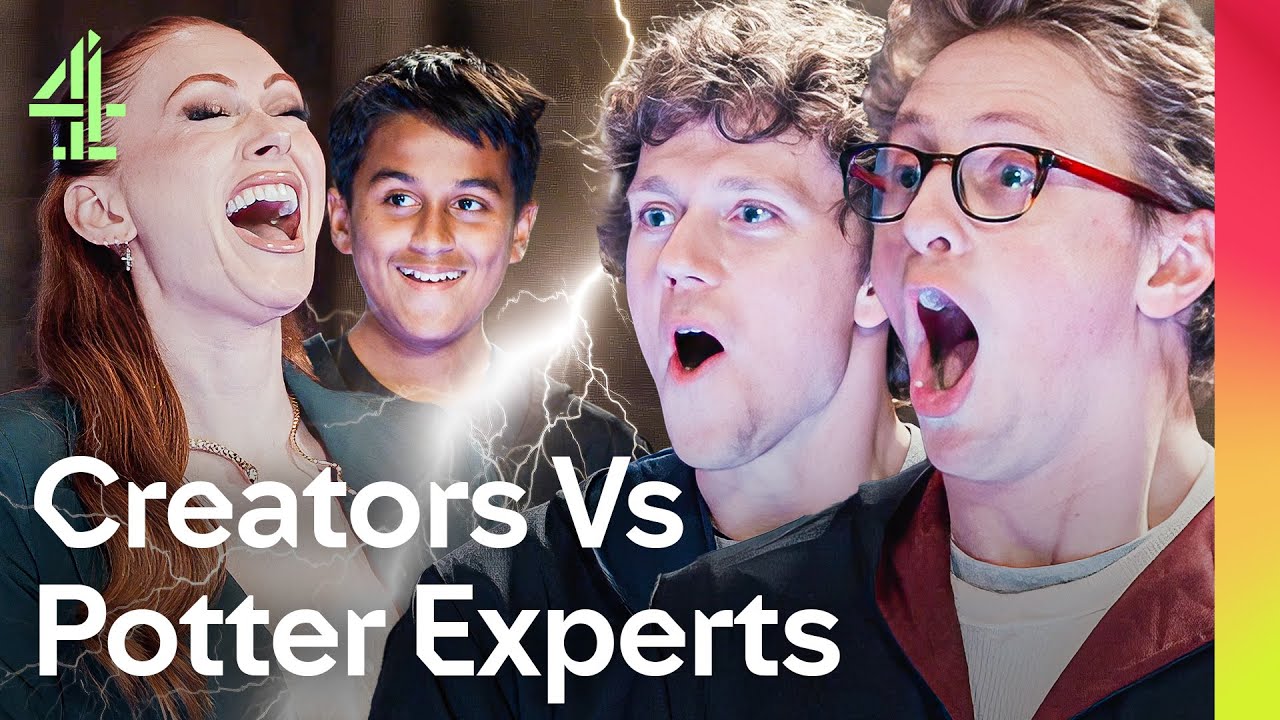Can Zac Alsop & Max Fosh Become Harry Potter Geniuses Overnight? | Creators vs Experts | Channel 4