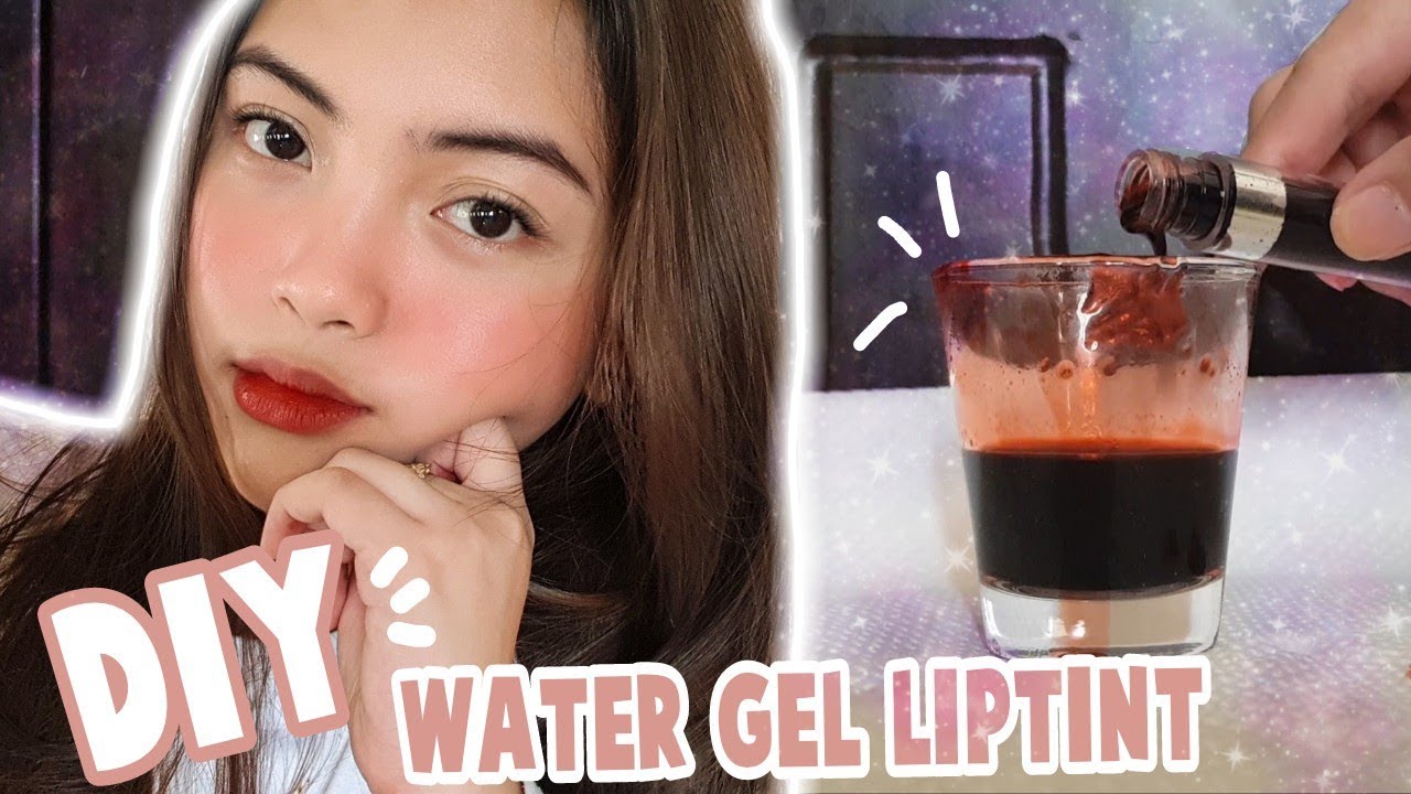 DIY WATER GEL LIPTINT (Philippines) || Jane C.