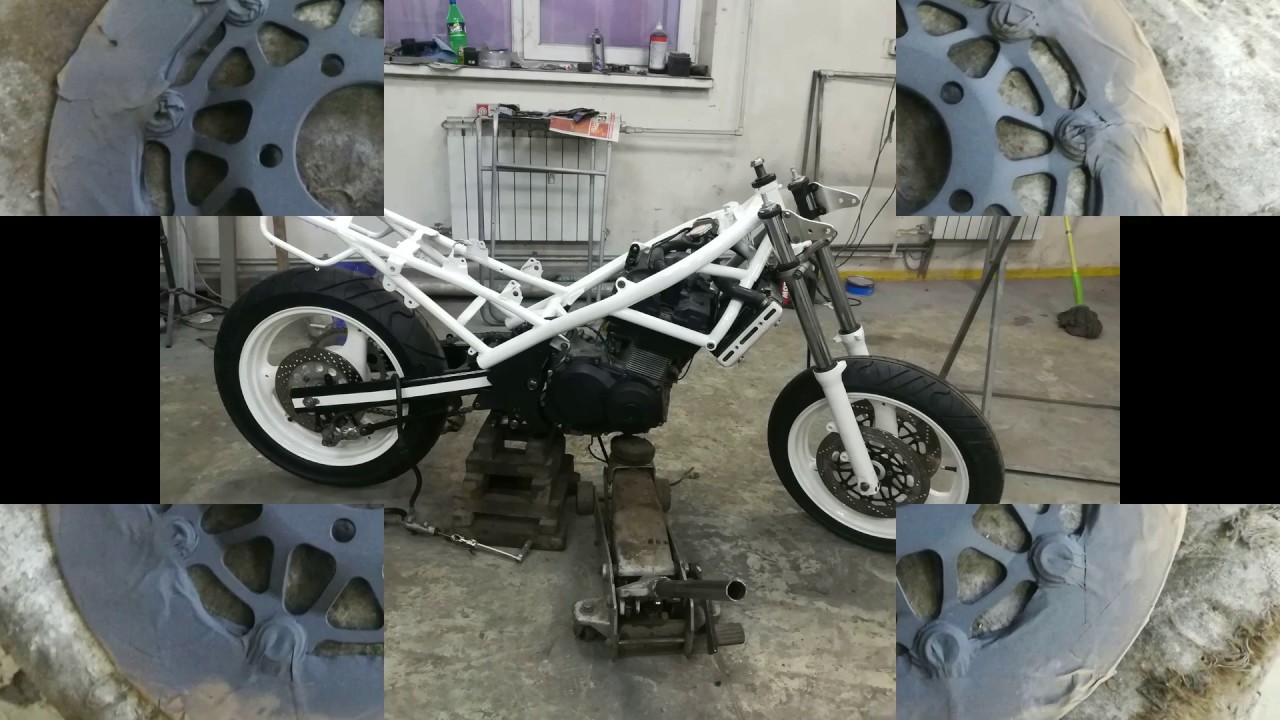 реставрация мотоцикла suzuki gsf 400 bandit за 5 дней и ночей