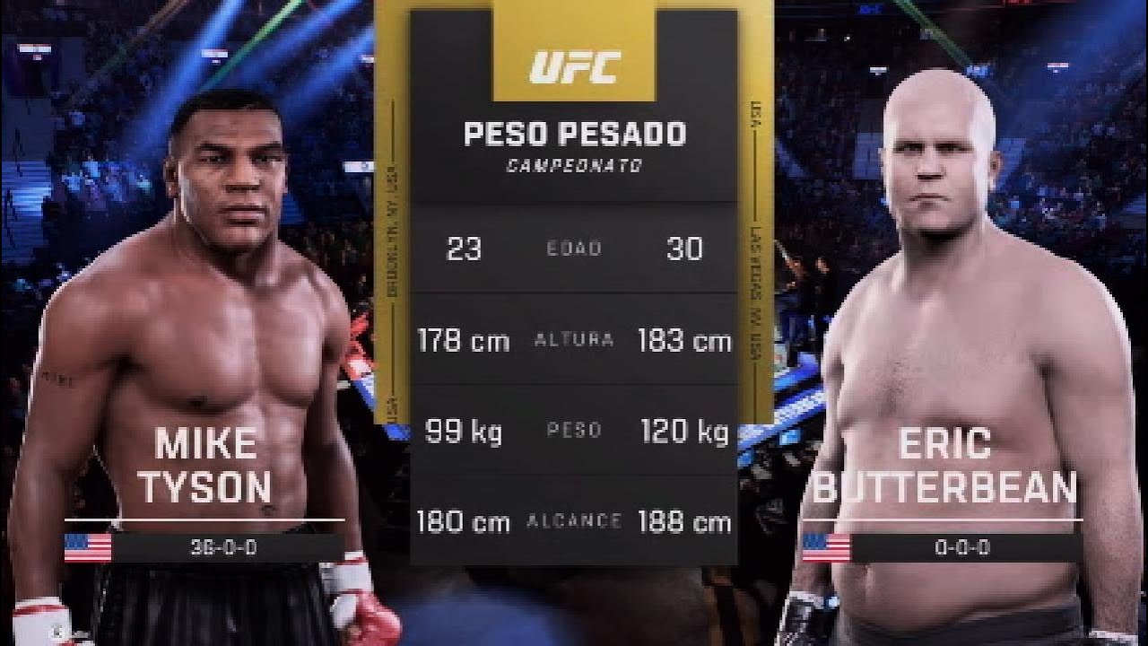 UFC 5: Майк Тайсон против Эрика Баттербина | EA SPORTS UFC 5: Железный Майк Тайсон, бой стоя