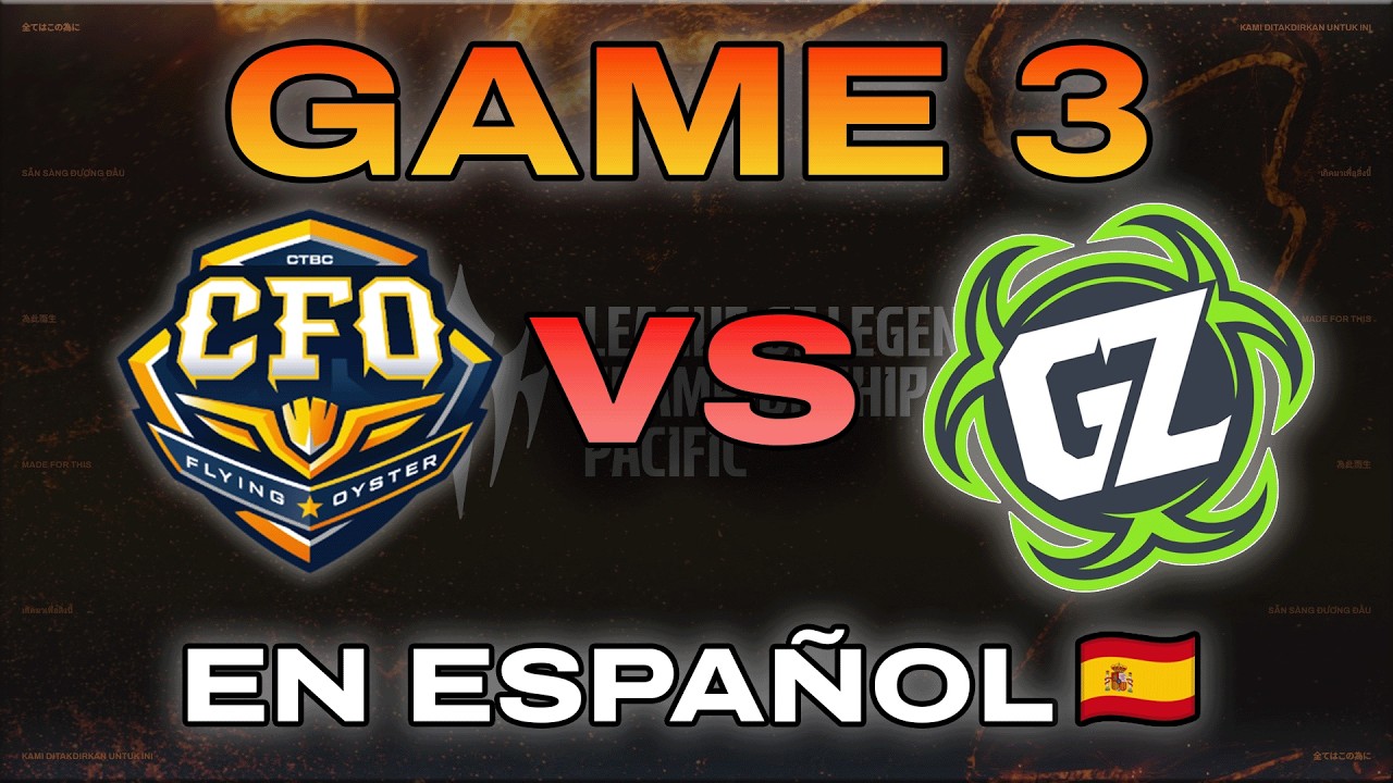 CFO JUEGA SERAPHINE en COMPETITIVO | CFO vs GZ game 3| LCP en ESPAÑOL 2026 PLAYOFFS split 1