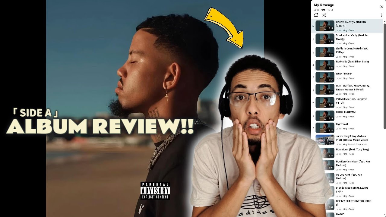 SIDE A IS KLIPHARD!!!🔥 | Junior King - My Revenge (ALBUM REACTION!!)