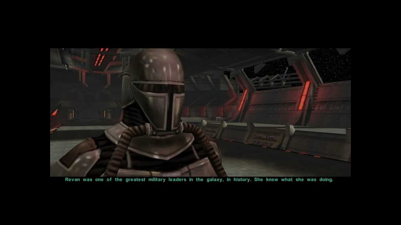 KotOR 2 TSLRCM: Mandalore Informs Visas About Revan's Plan (Light Side Revan)