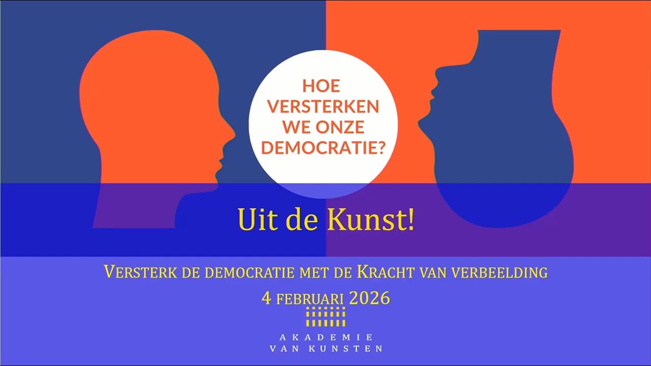 Bijeenkomst Uit de Kunst! Versterk de democratie met de kracht van verbeelding